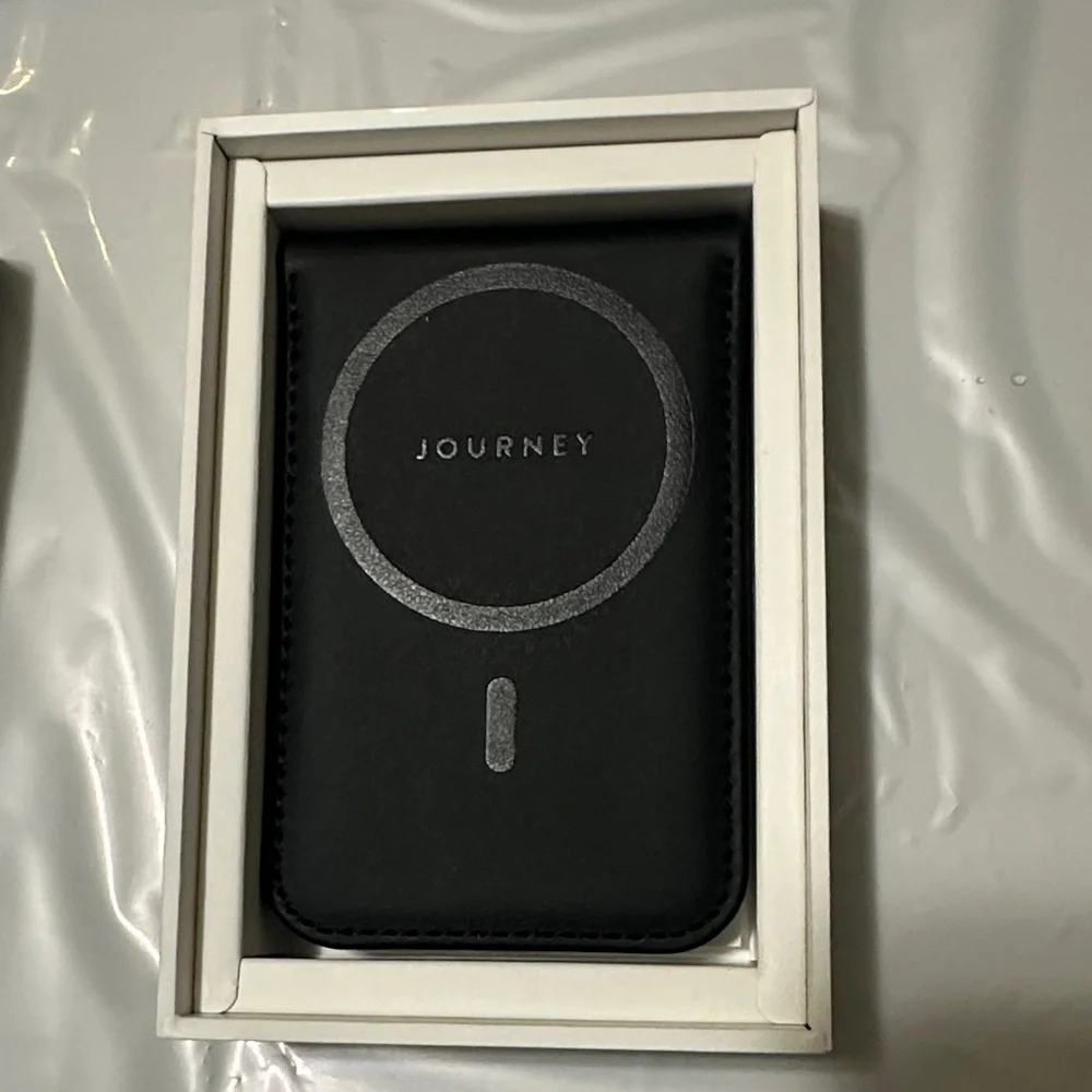 Journey Black Finder Wallet and Stand for iPhone